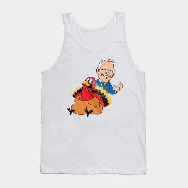 Joe Biden Thanksgiving Tank Top by Fanu2612